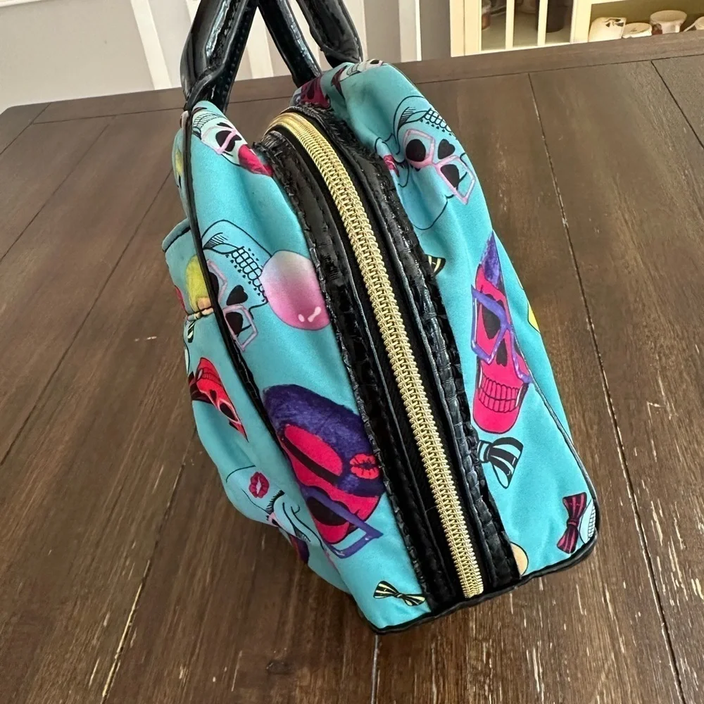 Betsy Johnson cosmetics bag